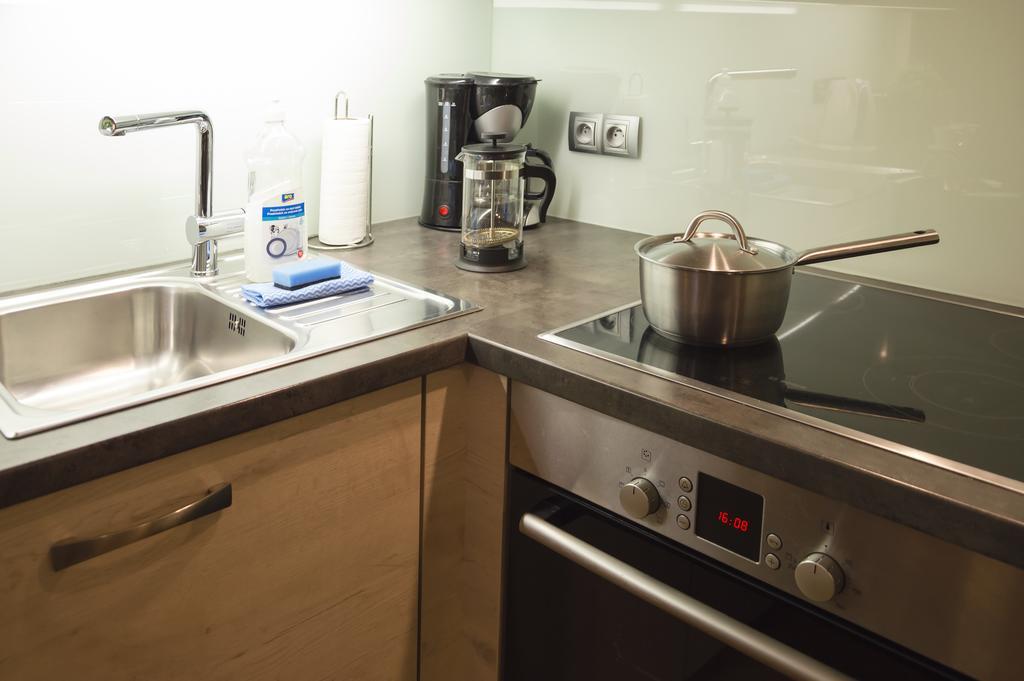 Modern Apartment Vsehrdova Prague Luaran gambar